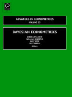 cover image of Advances in Econometrics, Volume 23